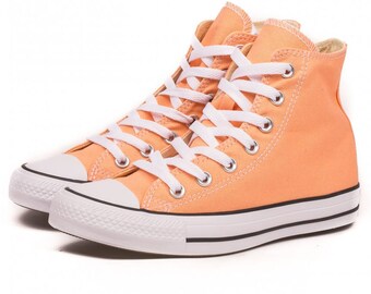 peach converse womens