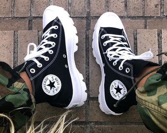 converse wedge shoes