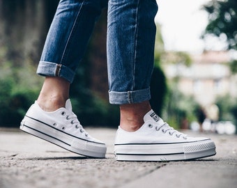 converse wedge heel sneakers