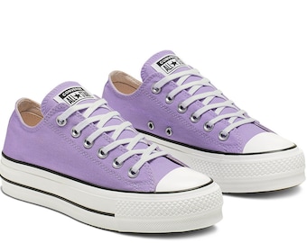 lilac platform converse