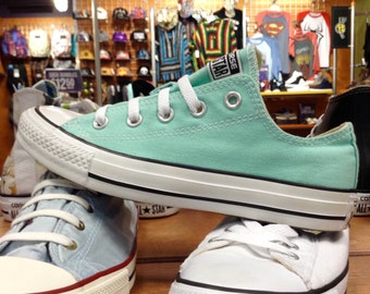 mint colored converse