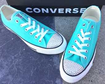 turquoise converse