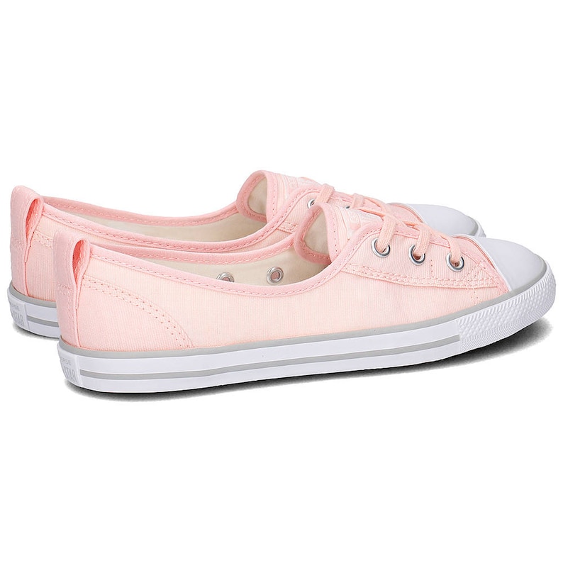 pink converse slip ons