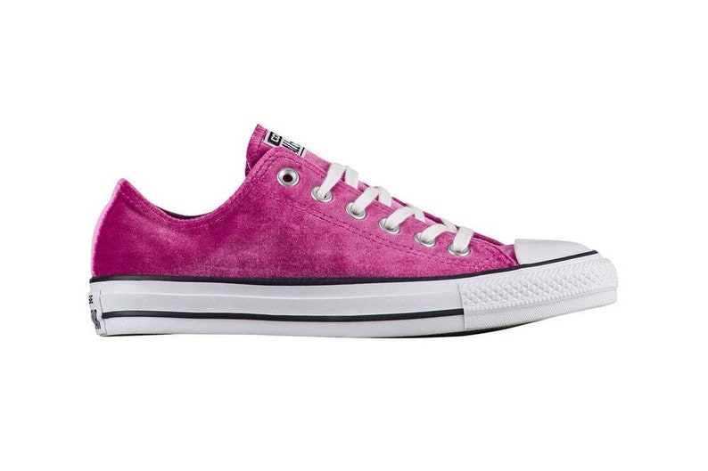 velvet converse pink