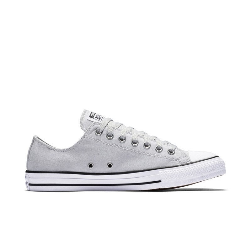 castigo Fielmente Serafín Gray Converse Silver Cool Grey Mono Mouse Ash Low Top Custom Bling w/  Swarovski Crystal Rhinestone Chucks Wedding Dress Bling Sneakers Shoes