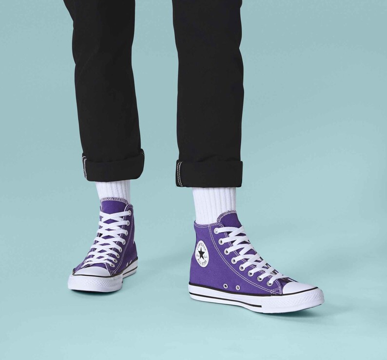 purple converse on sale