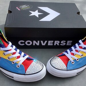 rainbow patch converse