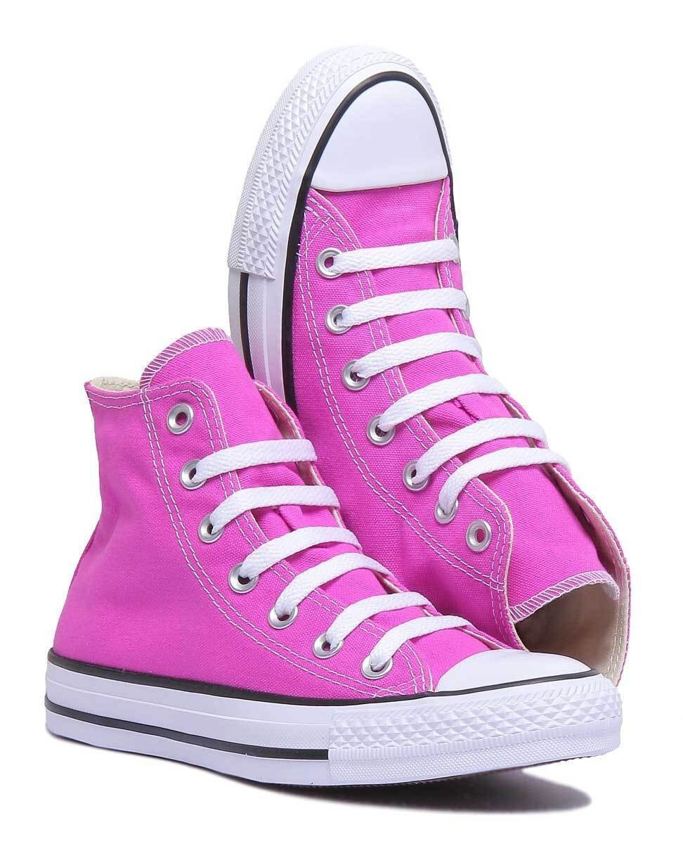 hot pink converse high tops