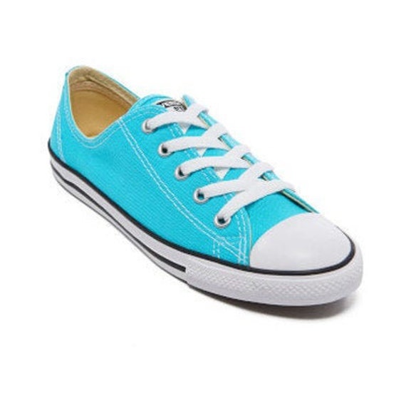 aqua blue converse all star