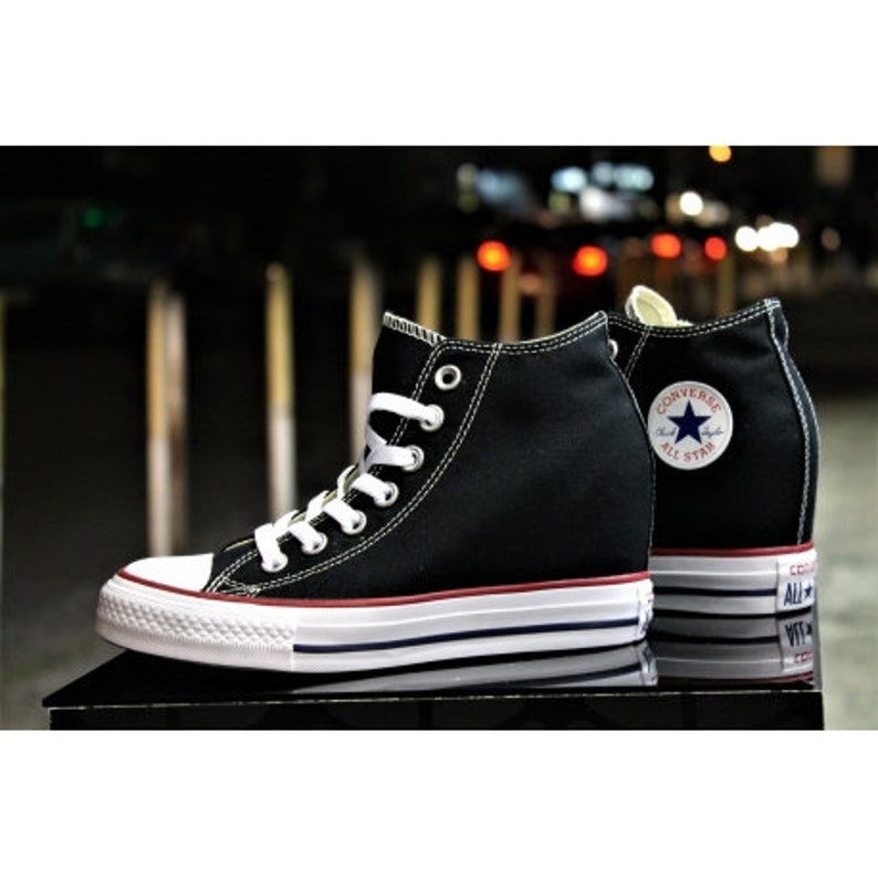 canvas shoes platform