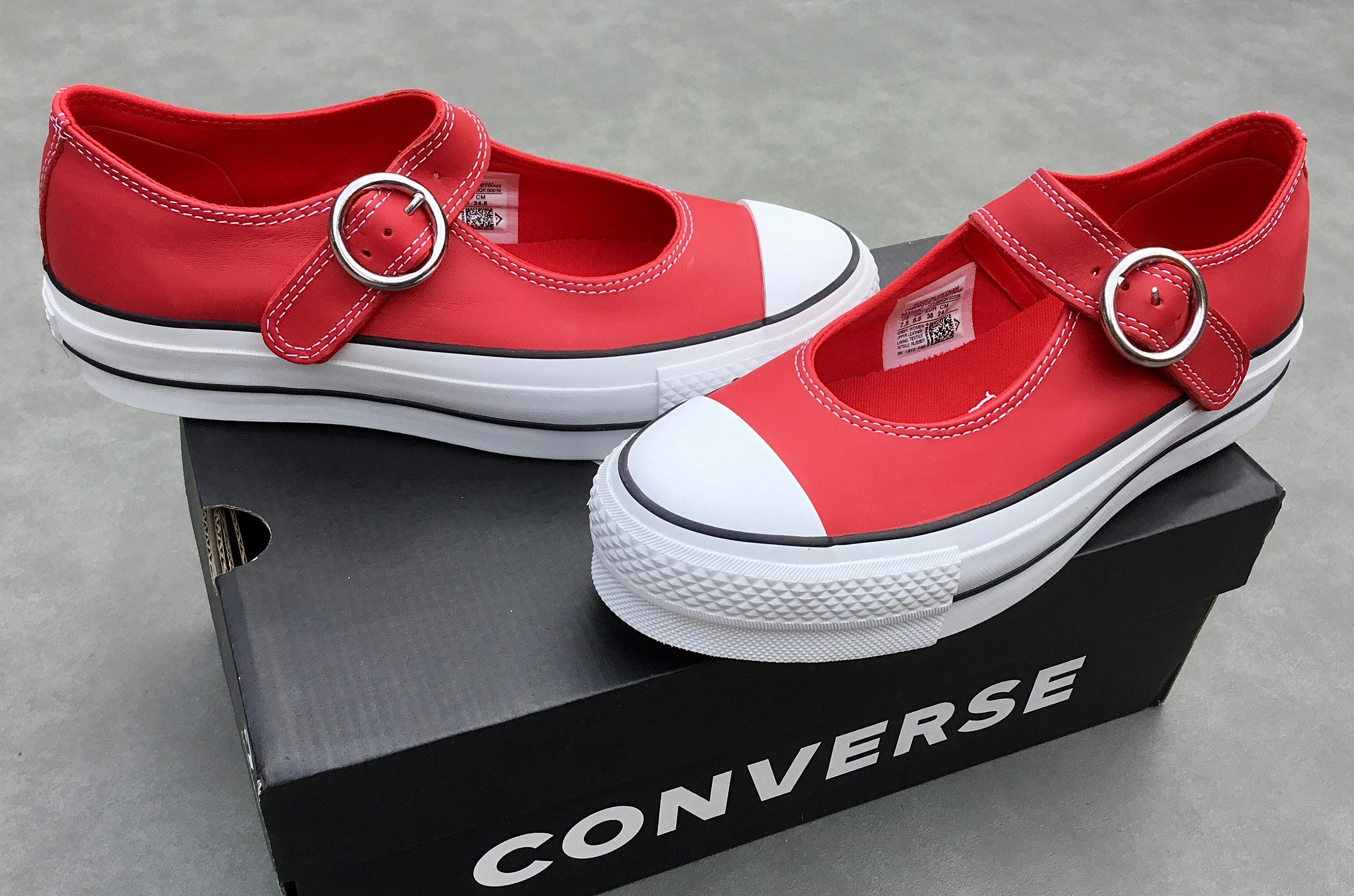 converse platform slip