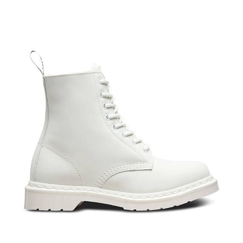 white doc boots