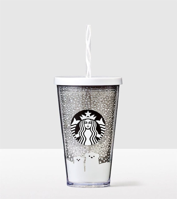 Starbucks Cold Cup Smoothie Custom Crystal Polar Bear Drink To Etsy