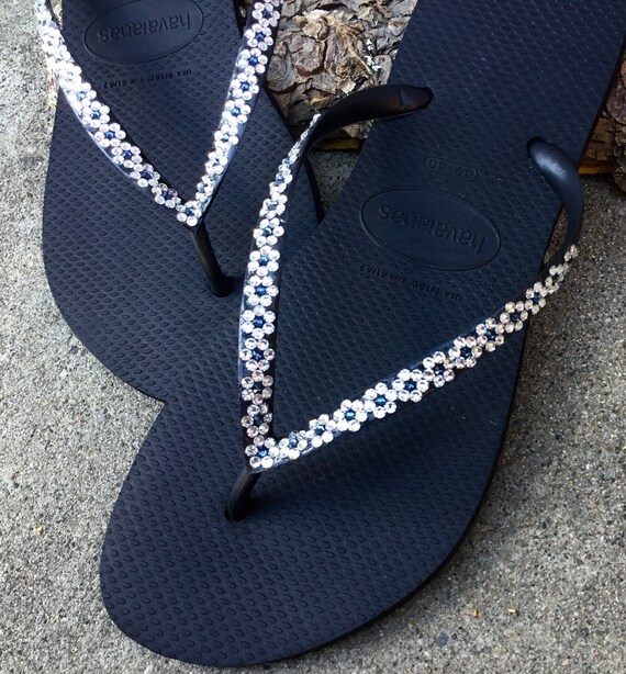 havaianas slim floral flip flops