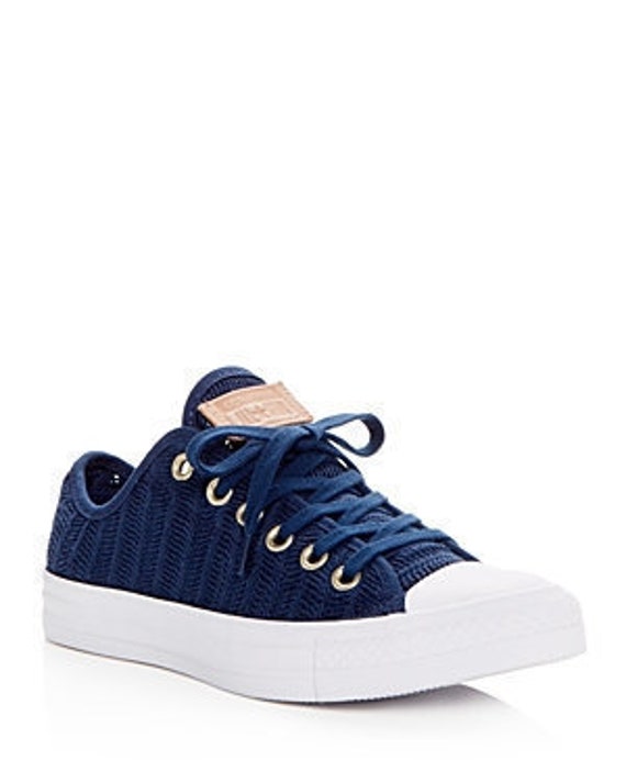 all navy blue converse