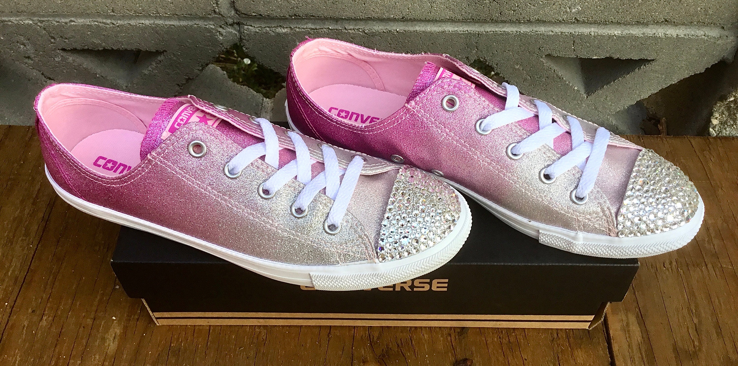 converse dainty glitter