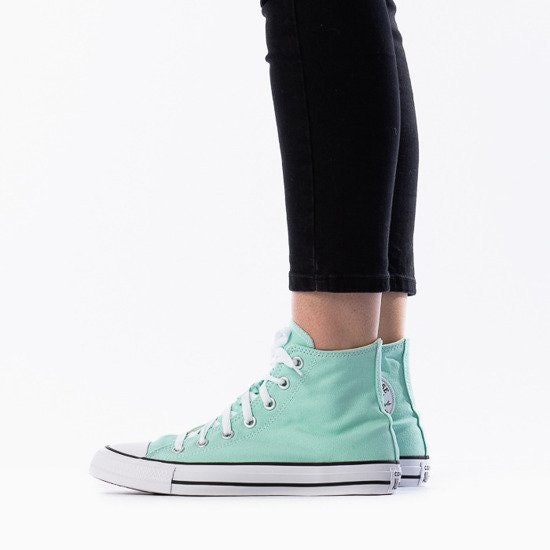 mint converse high tops