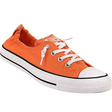 red orange converse