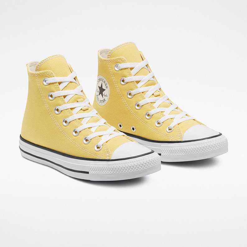 yellow converse sandals