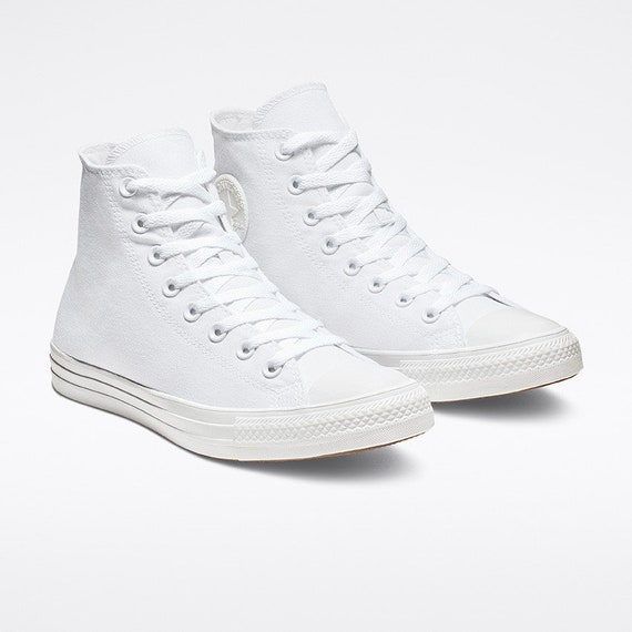plain white converse womens