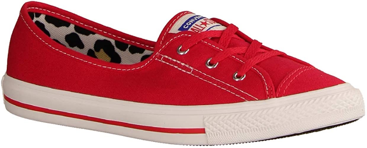 red ballet converse