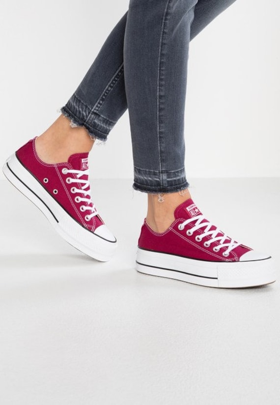 platform converse red