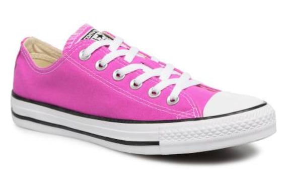 bright pink converse