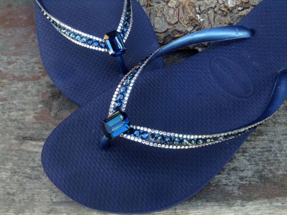 havaianas dark blue