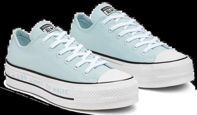 kids blue converse