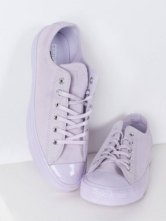 lilac converse