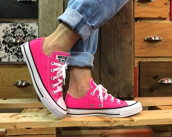 pink converse bling