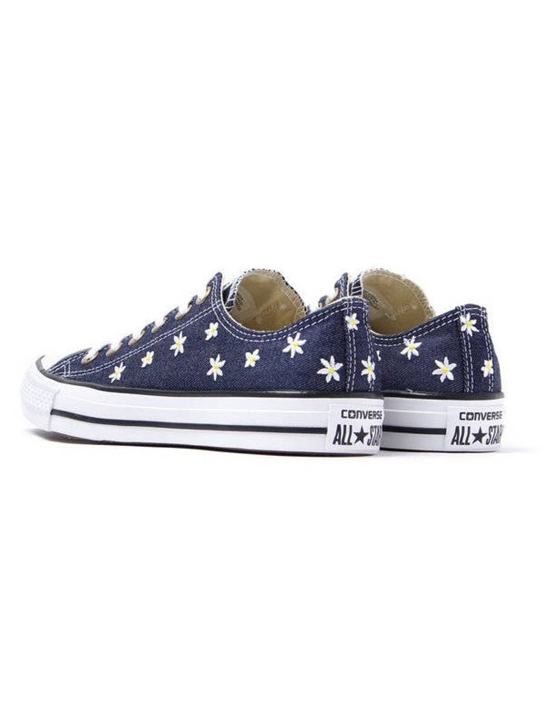 denim daisy converse