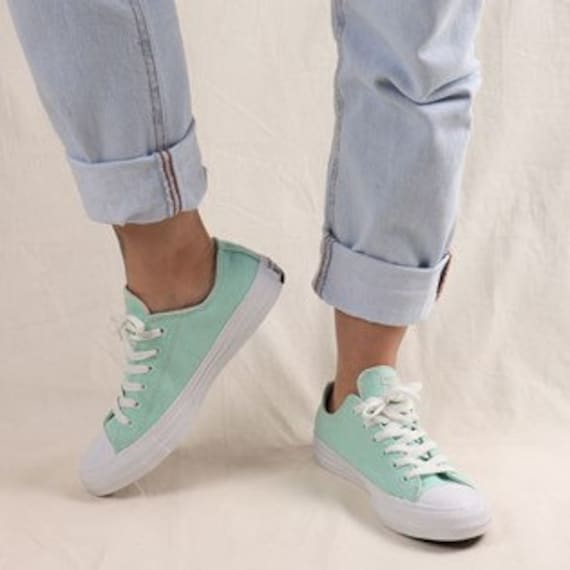 mint green chucks