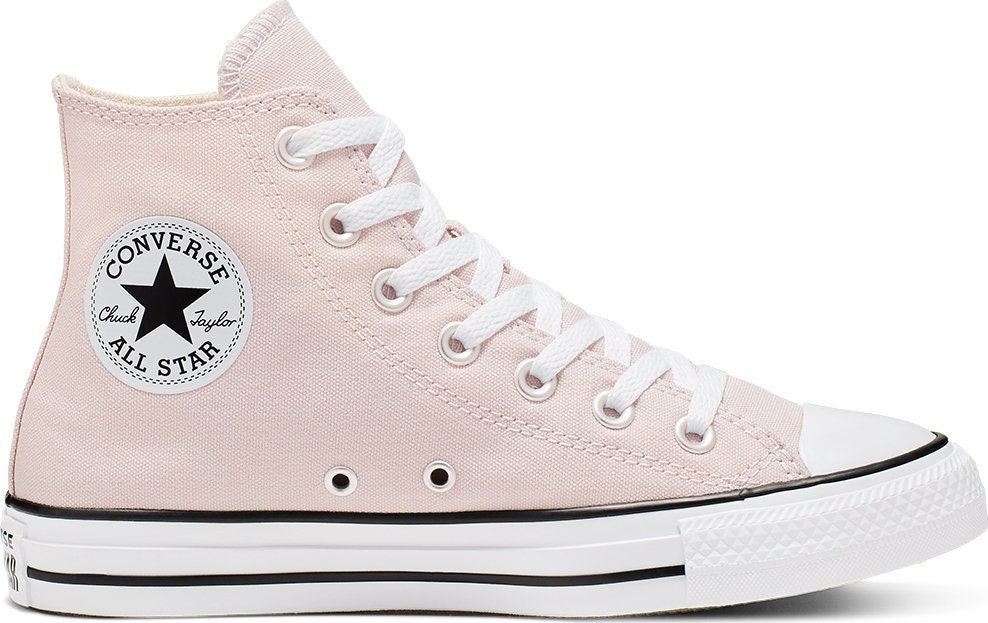 blush converse high tops