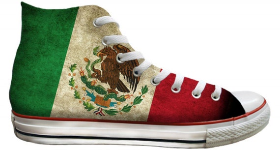 mexico flag shoes