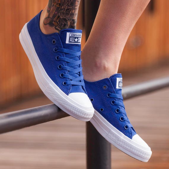 blue chuck taylor 2