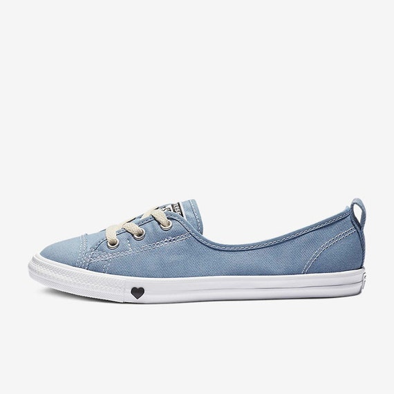 light blue denim converse