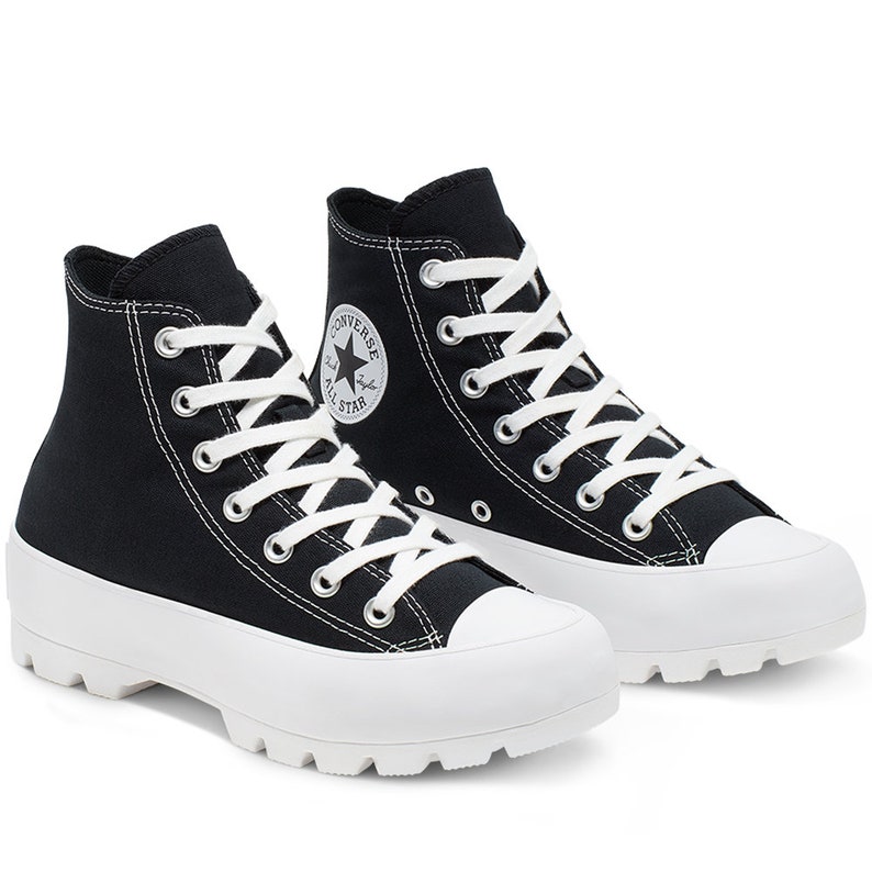 canvas shoes platform