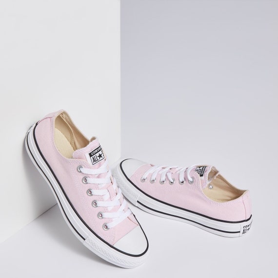 custom pink converse