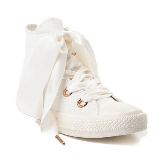 cream and gold converse