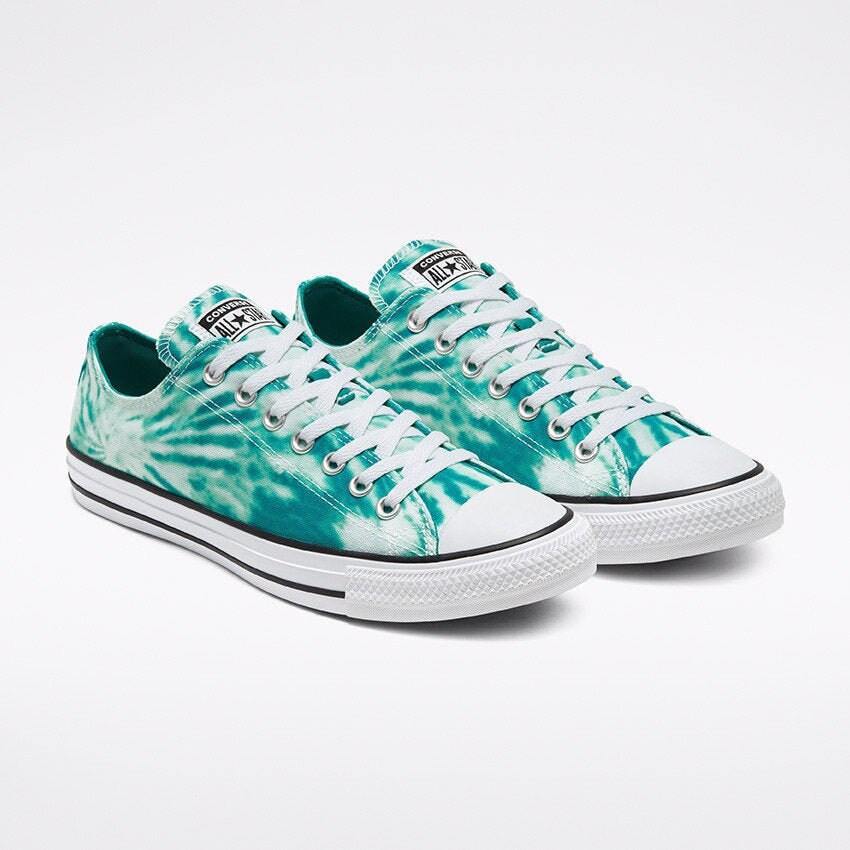 aqua green converse