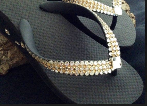 designer wedding flip flops