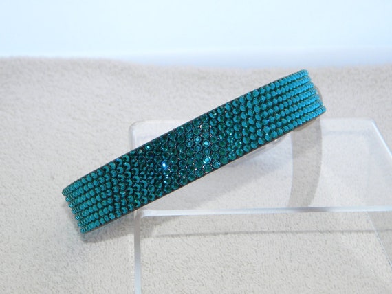 本革・スワロフスキ・グラスストーンの犬用首輪 スワロフスキークリスタル大型犬用首輪：レザーラインストーンペット