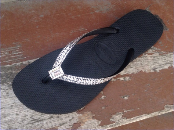 havaianas slim swarovski crystal