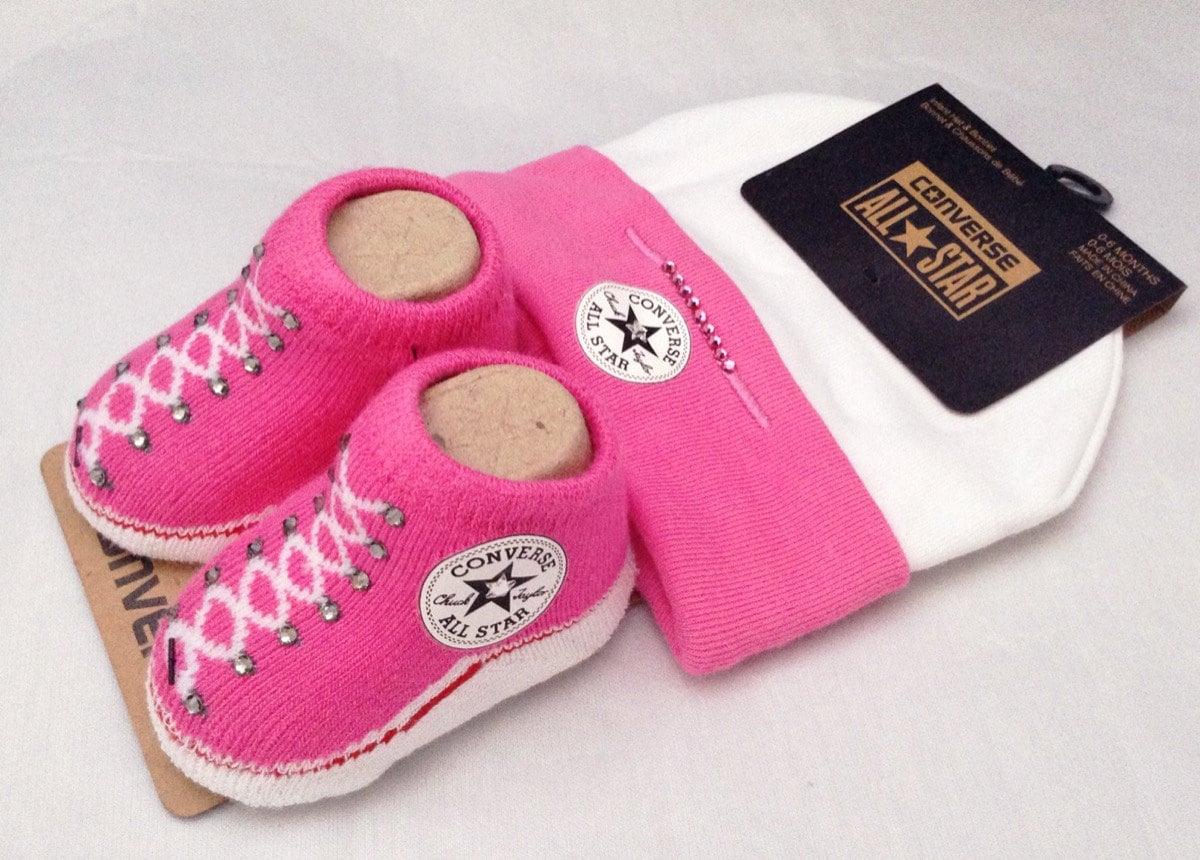 converse crib shoes white