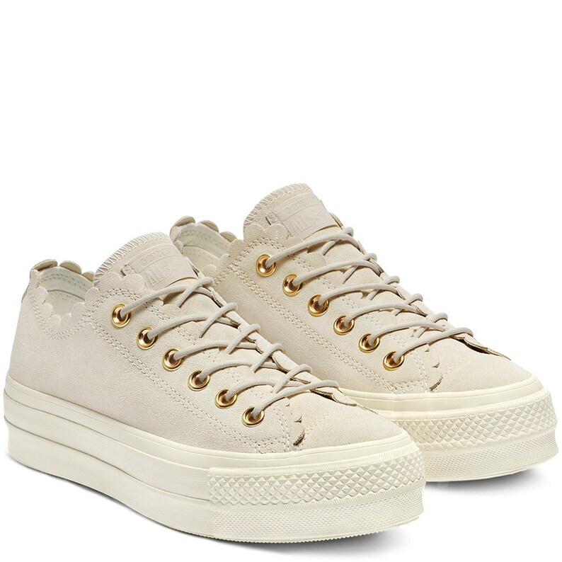 snipes converse beige