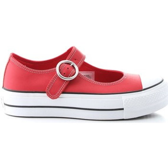 converse platform red