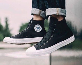 converse chuck ii black