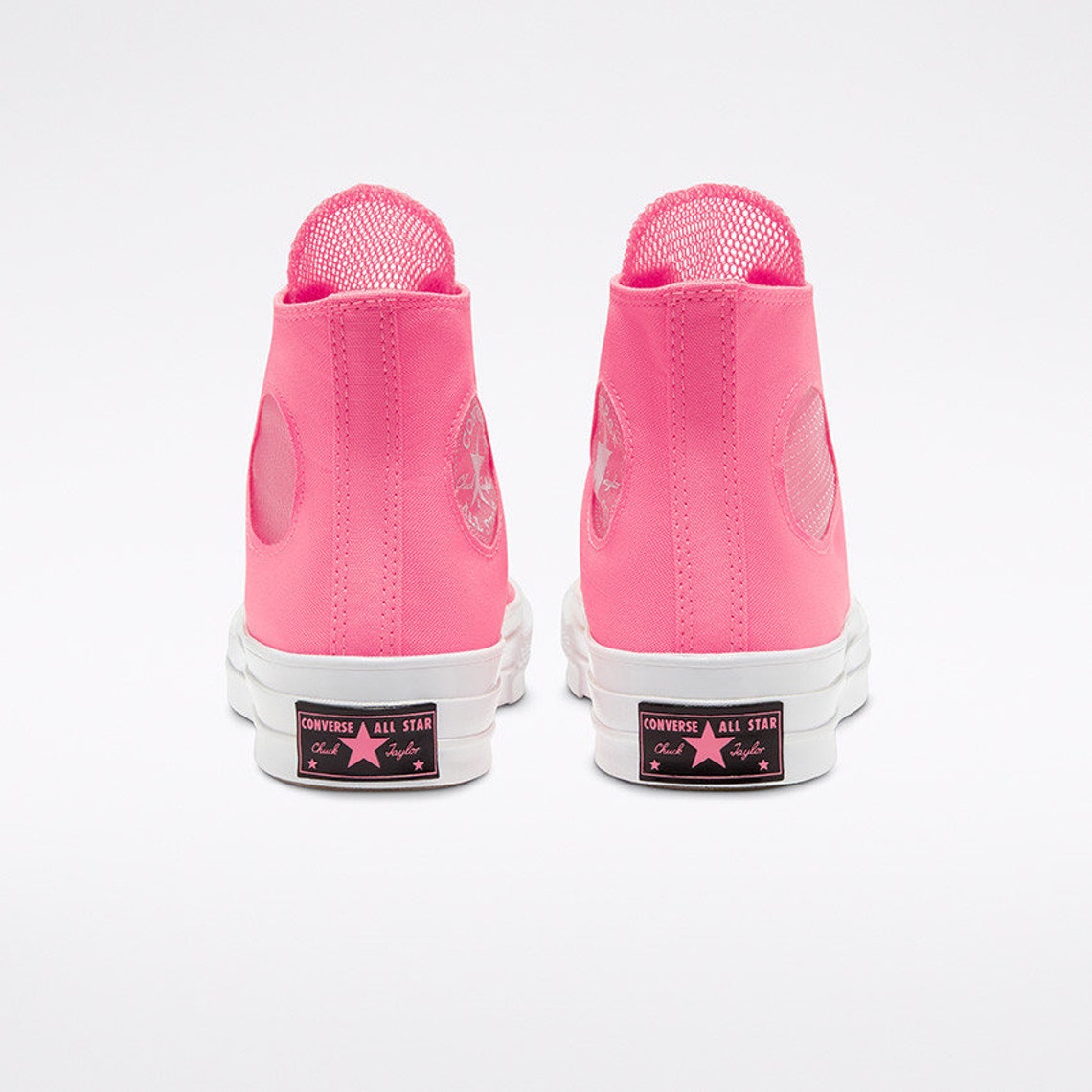 Blush Pink Converse High 70s Mesh Heat Rose Peral w/ Swarovski Etsy