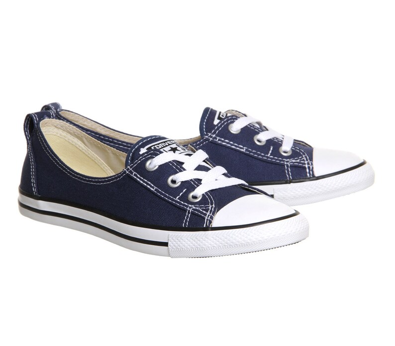 converse lace up ballet flats
